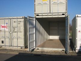 20' Seecontainer - robust - neuwertig - Double-Door - Holzfußboden