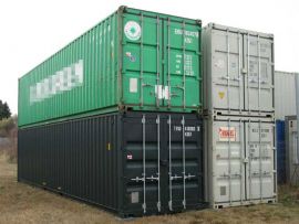 40' Seecontainer - robust - neuwertig - Holzfußboden